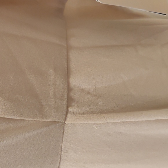 WAYF The Wesley Cowl Neck Chiffon Gown in Champagne sz Small - Picture 5 of 13